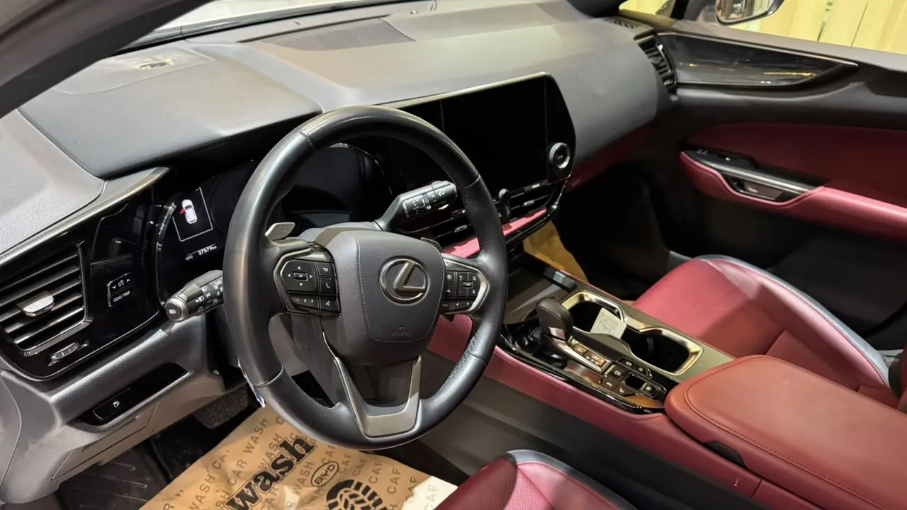 Lexus Red Interior
